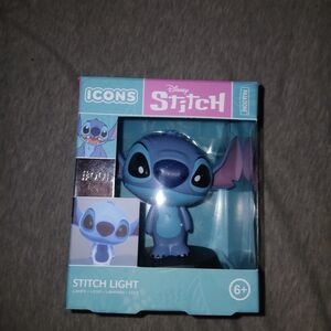 Disney Stitch LED Night Light - Blue